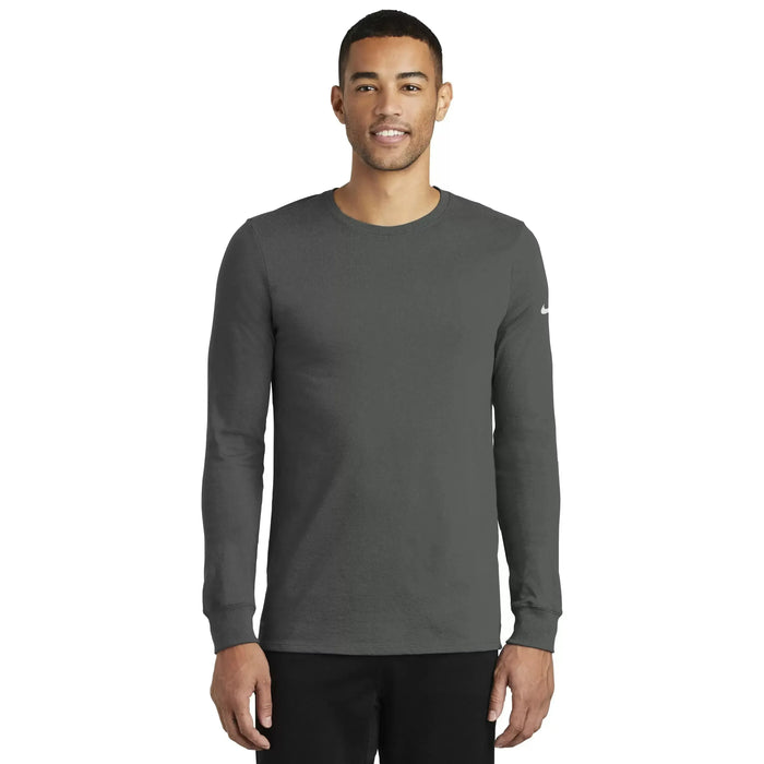 Nike Dri-FIT Cotton/Poly Long Sleeve T-Shirt - Mens