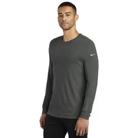 Nike Dri-FIT Cotton/Poly Long Sleeve T-Shirt - Mens