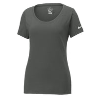 Nike Dri-FIT Cotton/Poly Scoop Neck Tee - Women's