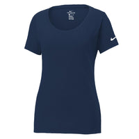 Nike Dri-FIT Cotton/Poly Scoop Neck Tee - Women's