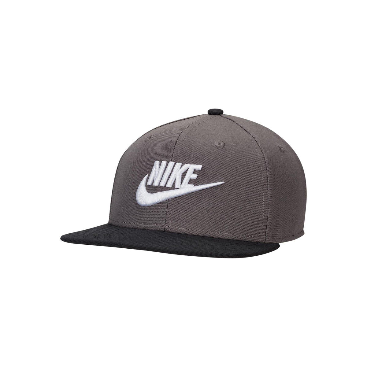 Nike Dri-FIT Pro Structured Futura Cap - Iron Grey / Black / White