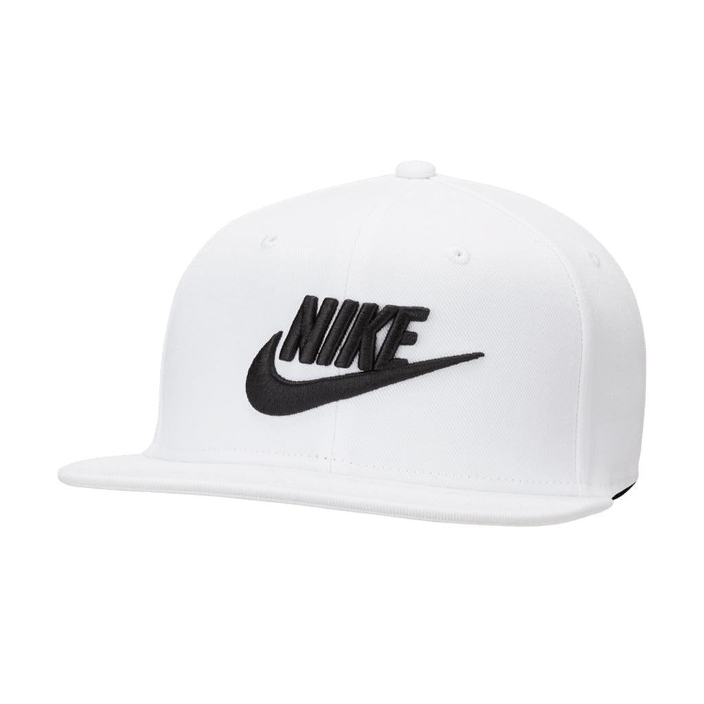 Nike Dri-FIT Pro Structured Futura Cap - White / Wolf Grey / Black