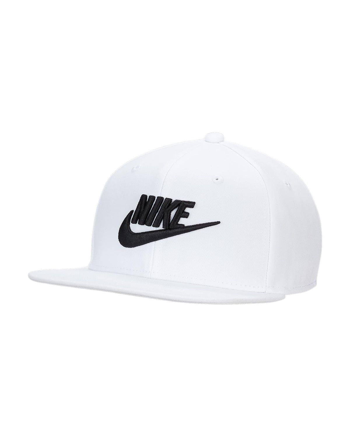 Nike Dri-FIT Pro Structured Futura Cap - White / Wolf Grey / Black