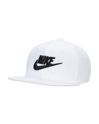Nike Dri-FIT Pro Structured Futura Cap - White / Wolf Grey / Black