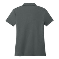Nike Dri-FIT Smooth Heather Polo - Women's - Anthracite Heather