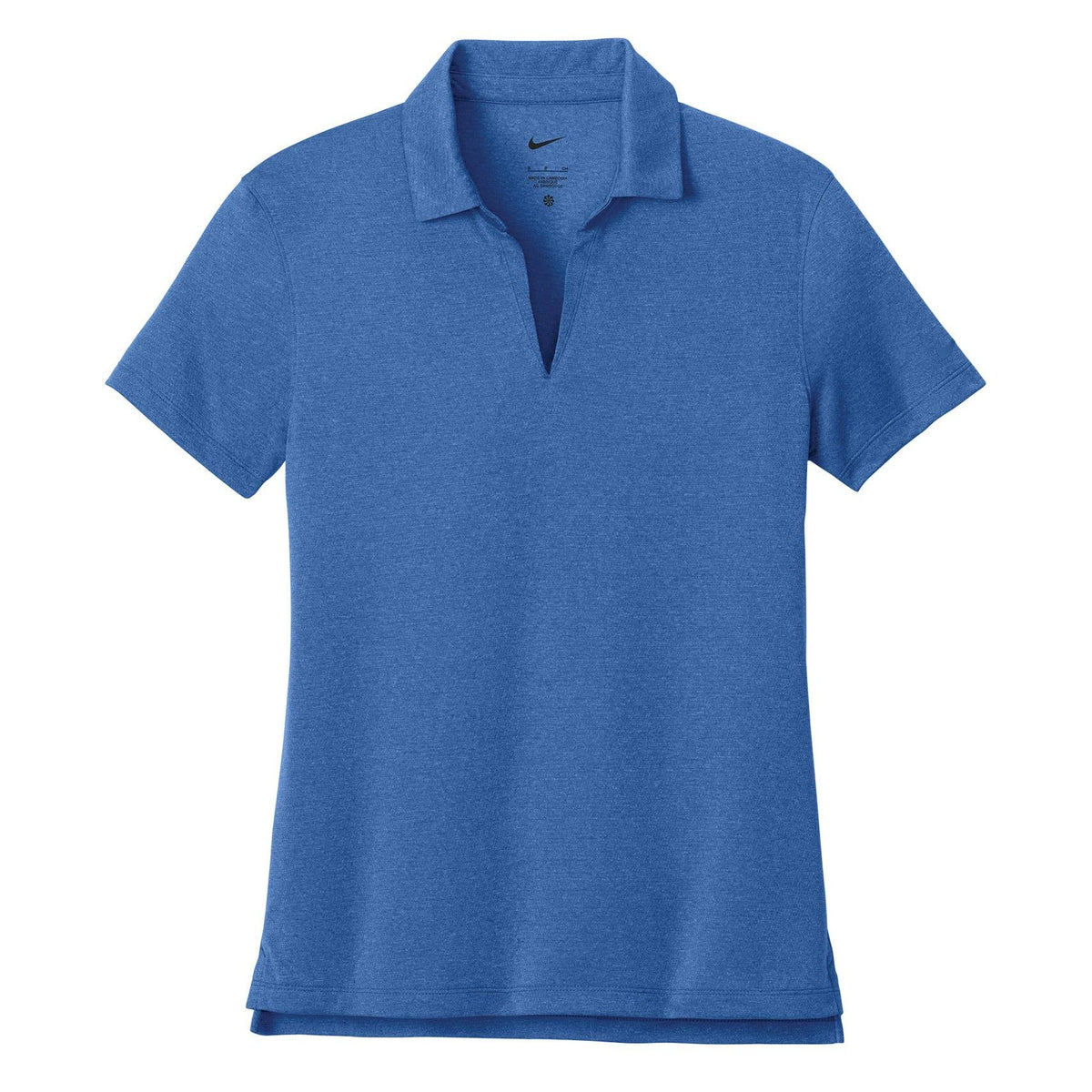 Nike Dri-FIT Smooth Heather Polo - Women's - Game Royal Heather