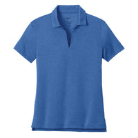 Nike Dri-FIT Smooth Heather Polo - Women's - Game Royal Heather