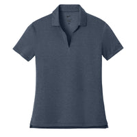Nike Dri-FIT Smooth Heather Polo - Women's - Navy Heather