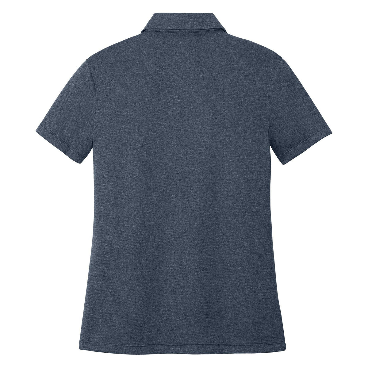 Nike Dri-FIT Smooth Heather Polo - Women's - Navy Heather