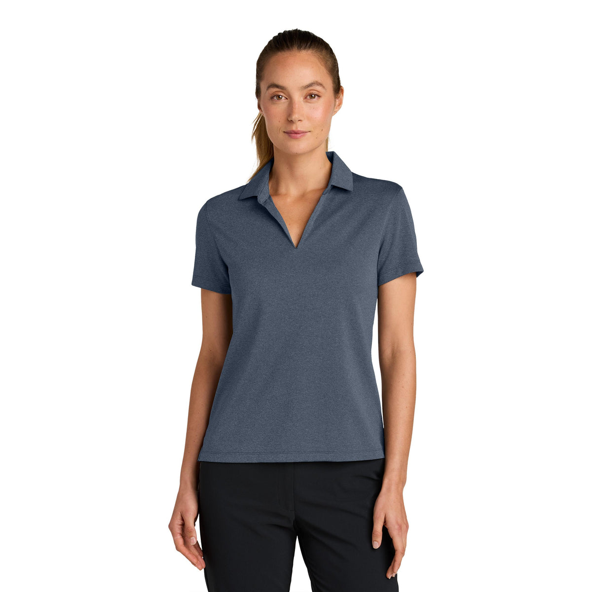 Nike Dri-FIT Smooth Heather Polo - Women's - model