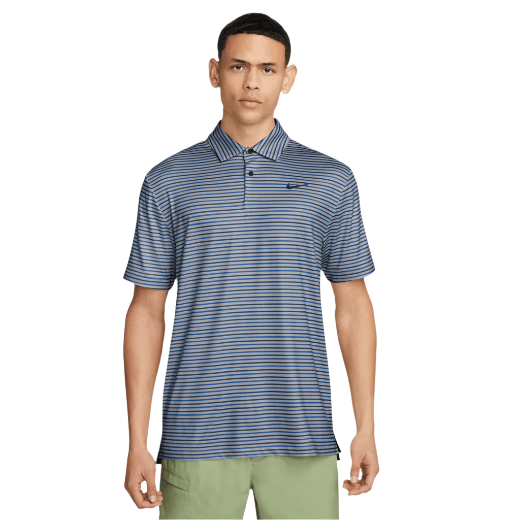 Nike Dri-FIT Striped Golf Polo - Mens