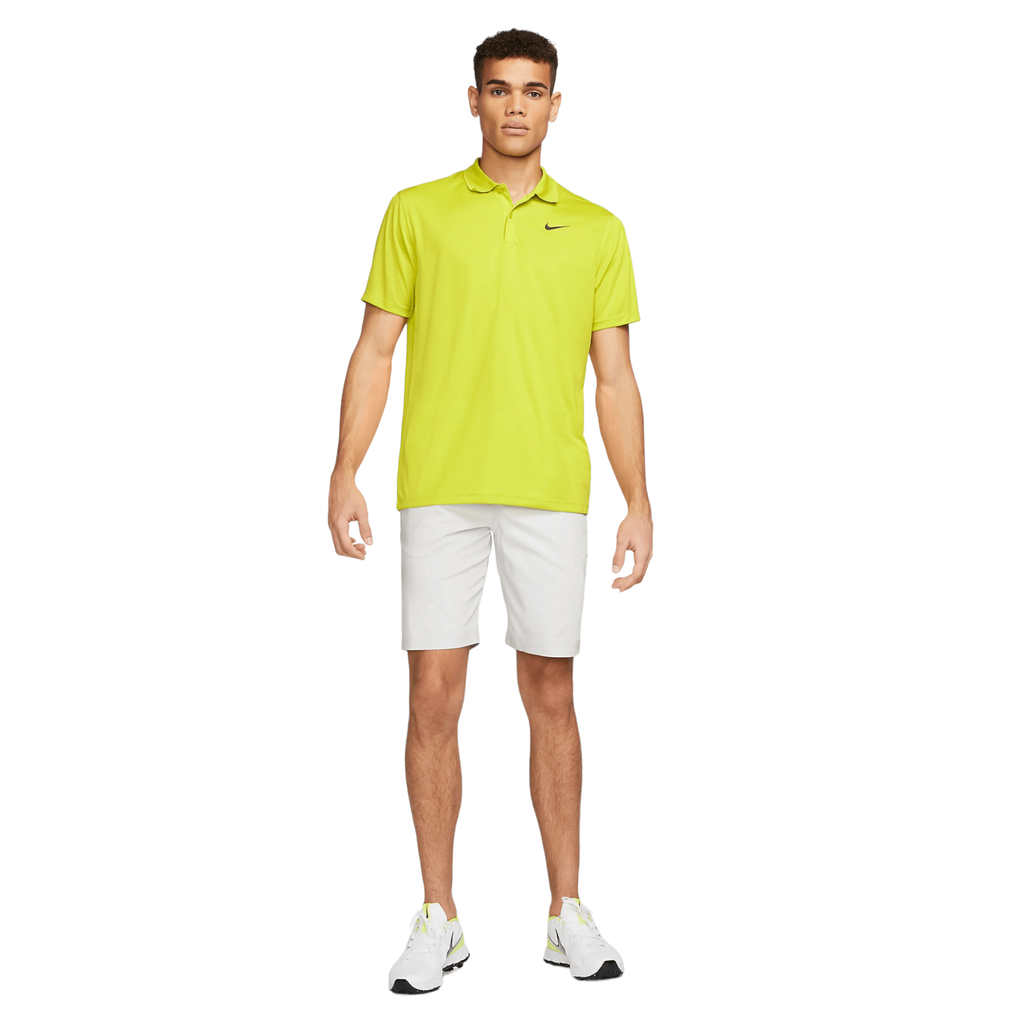 Neon yellow 2024 golf shirt