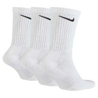 Nike Everyday Cushioned Crew Socks - White - 3 Pairs