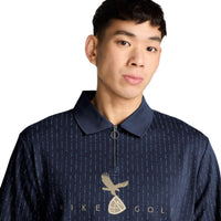 Nike Fairway Fresh Men's Dri-FIT Golf Polo - College Navy / college Navy / limestone