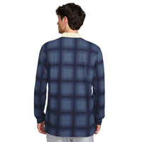 Nike Fairway Fresh Men's Dri-FIT Loose Long-Sleeve Golf Polo - Midnight Navy / Sail