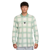 Nike Fairway Fresh Men's Dri-FIT Loose Long-Sleeve Golf Polo - Steam