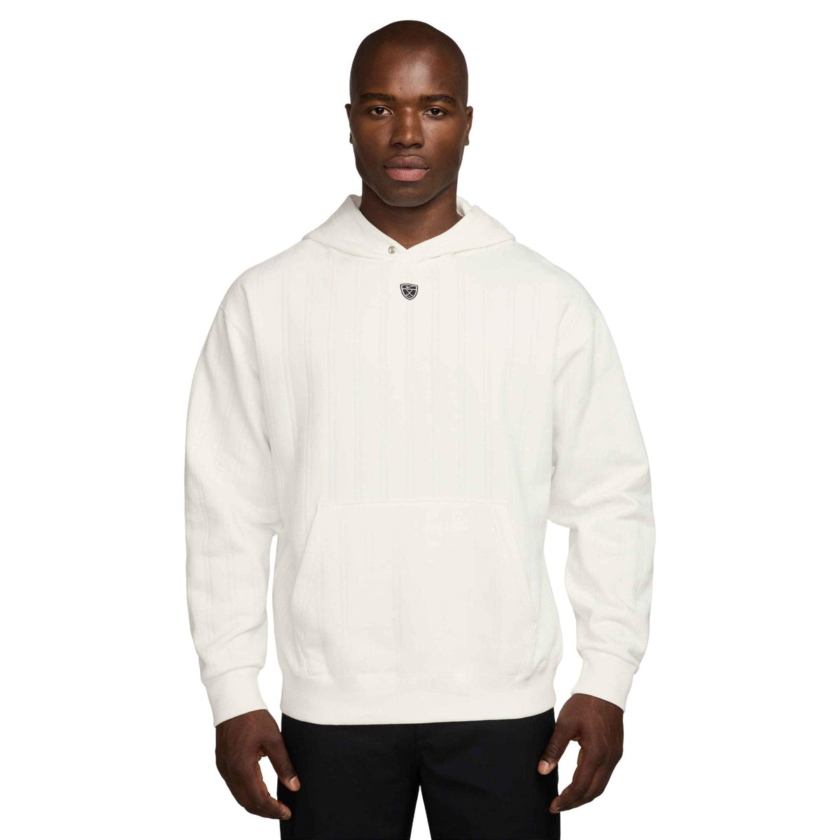 Nike Fairway Fresh Men's Therma-FIT Oversized Golf Hoodie - Sail / Black