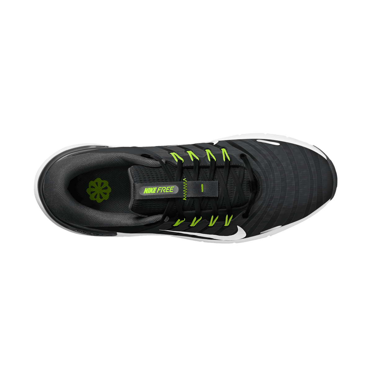 Nike Free Golf NN Golf Shoes - Black/White Iron/ Grey Volt