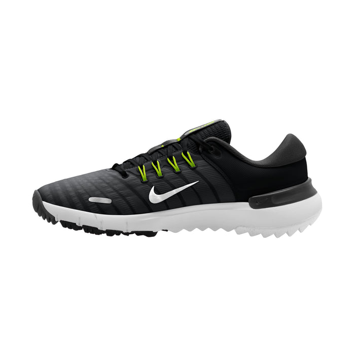 Nike Free Golf NN Golf Shoes - Black/White Iron/ Grey Volt