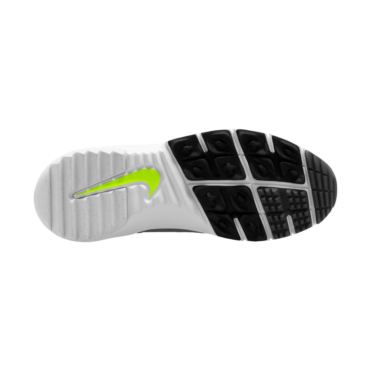 Nike Free Golf NN Golf Shoes - Black/White Iron/ Grey Volt