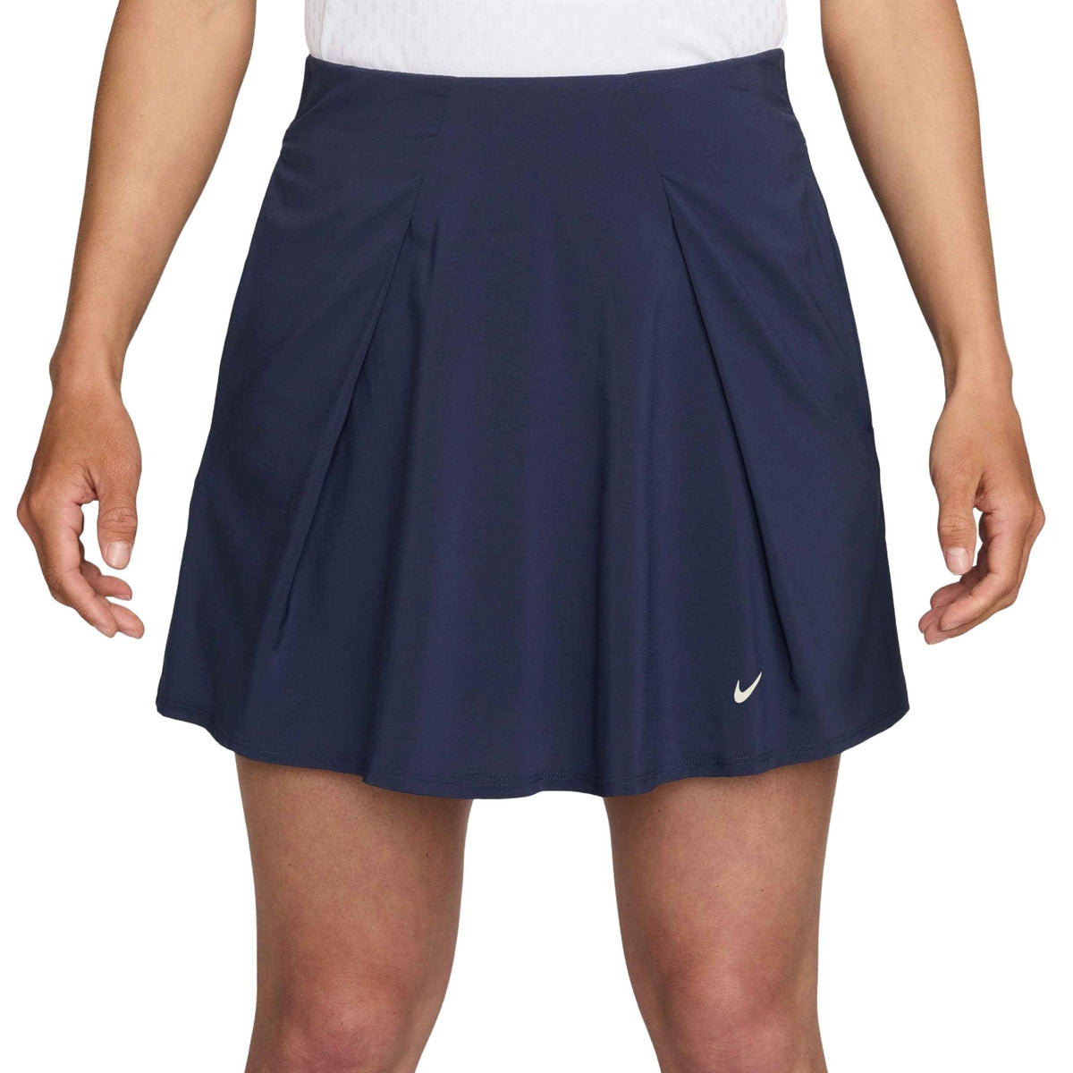 Nike Golf Club Women's Dri-FIT Flouncy Golf Skirt - Midnight Navy / Sail