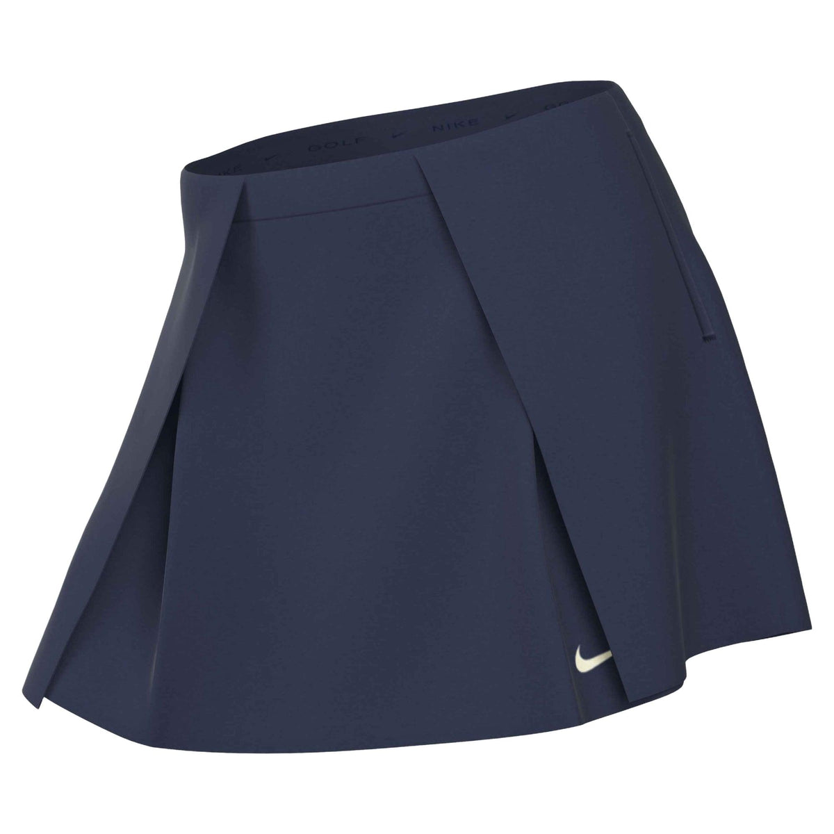 Nike Golf Club Women's Dri-FIT Flouncy Golf Skirt - Midnight Navy / Sail