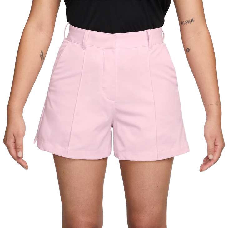 Nike Golf Club Women's Dri-FIT Golf Shorts - Pink Foam / Black