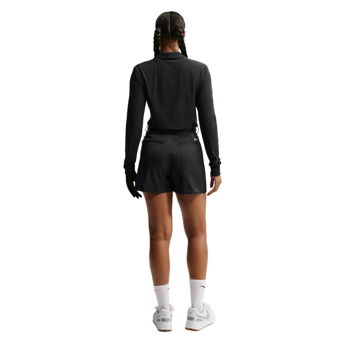 Nike Golf Club Women's Dri-FIT Golf Shorts - Black / Sail