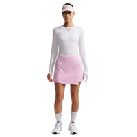 Nike Golf Club Women's Dri-FIT UV Long-Sleeve Golf Top - White / Black
