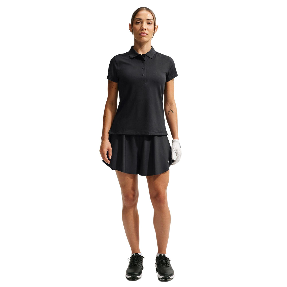Nike Golf Club Women's Dri-FIT UV Short-Sleeve Golf Polo
