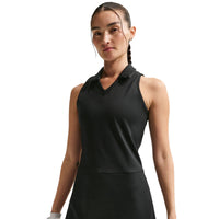 Nike Golf Club Women's Unlined Dri-FIT Golf Dress - Black / Sail