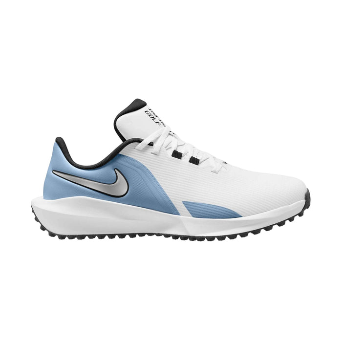 Nike Infinity G Golf Shoe White/Metallic Blue - OPEN BOX SIZE 8