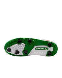 Nike Jordan Spizike G Golf Shoes - White / Classic Green / Cool Grey / Varsity Red