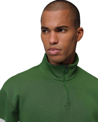 Nike Jordan Sport Men's Dri-FIT 1/4-Zip Golf Top - Forest Green / Sail