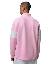 Nike Jordan Sport Men's Dri-FIT 1/4-Zip Golf Top - Medium Soft Pink / Sail