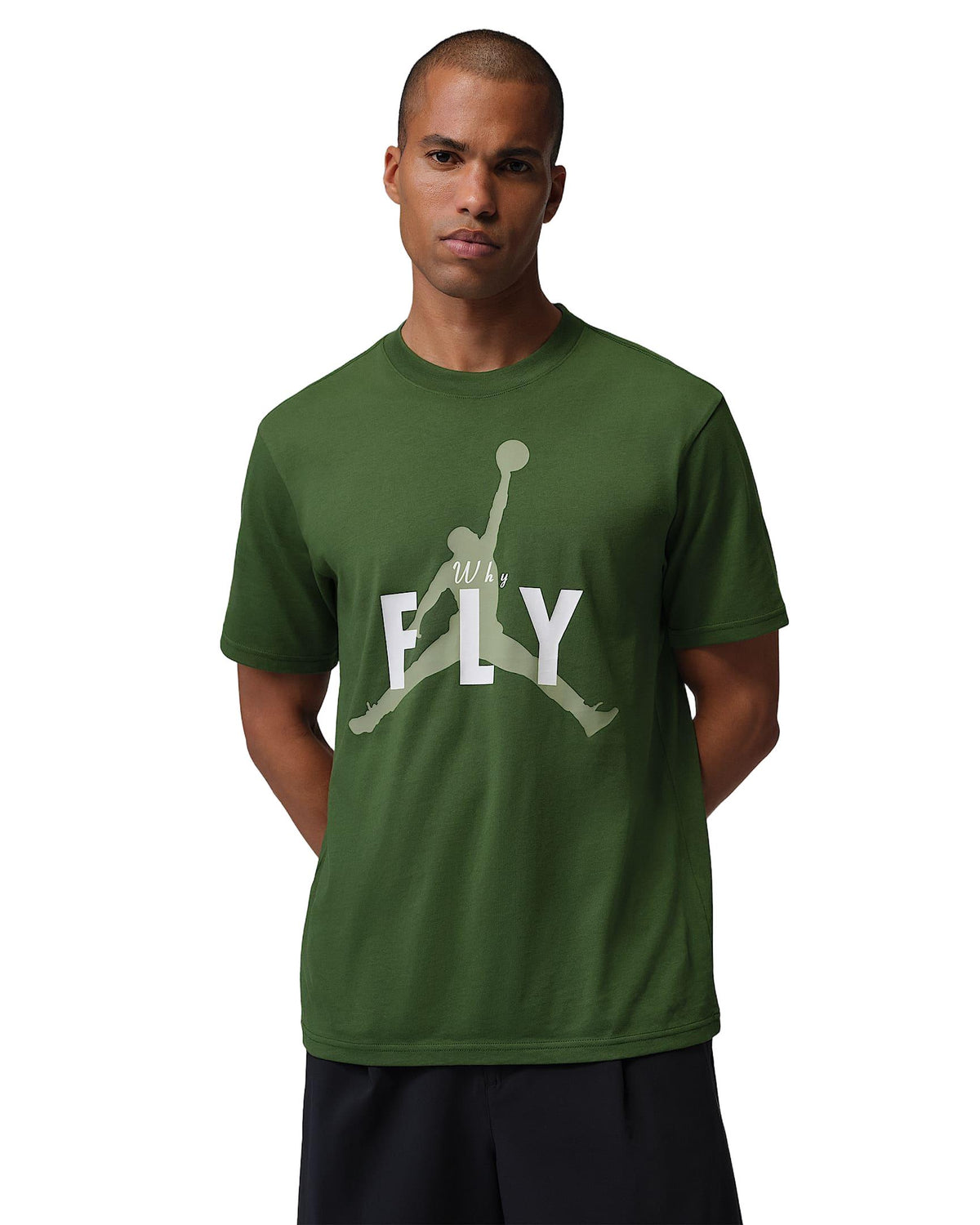 Nike Jordan Sport Men's Dri-FIT Golf T-Shirt - Forest Green / Oil Green