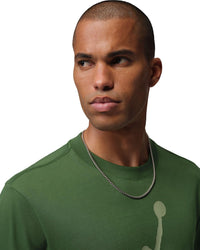 Nike Jordan Sport Men's Dri-FIT Golf T-Shirt - Forest Green / Oil Green