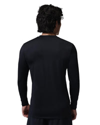 Nike Jordan Sport Men's Dri-FIT Long-Sleeve Base Layer Golf Top - Black / White
