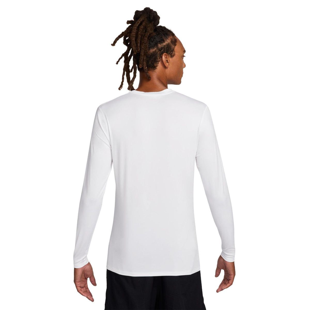 Nike Jordan Sport Men's Dri-FIT Long-Sleeve Base Layer Golf Top - White / Black