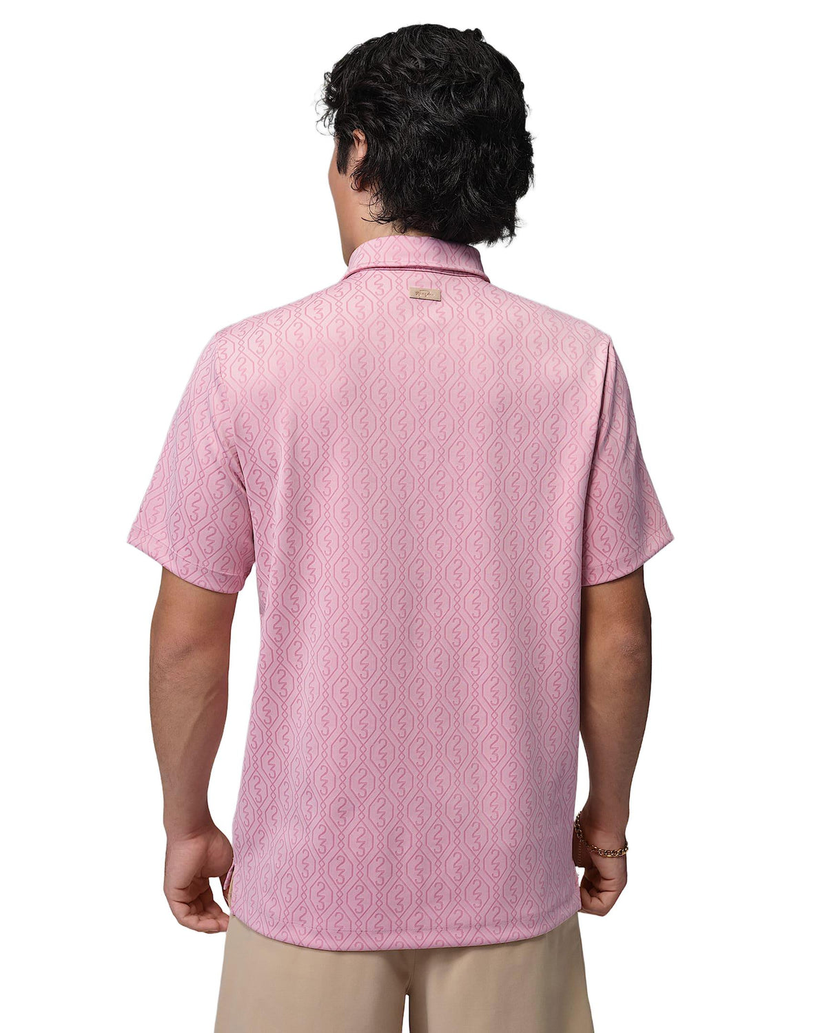 Nike Jordan Sport Men's Golf Jacquard Polo - Elemental Pink