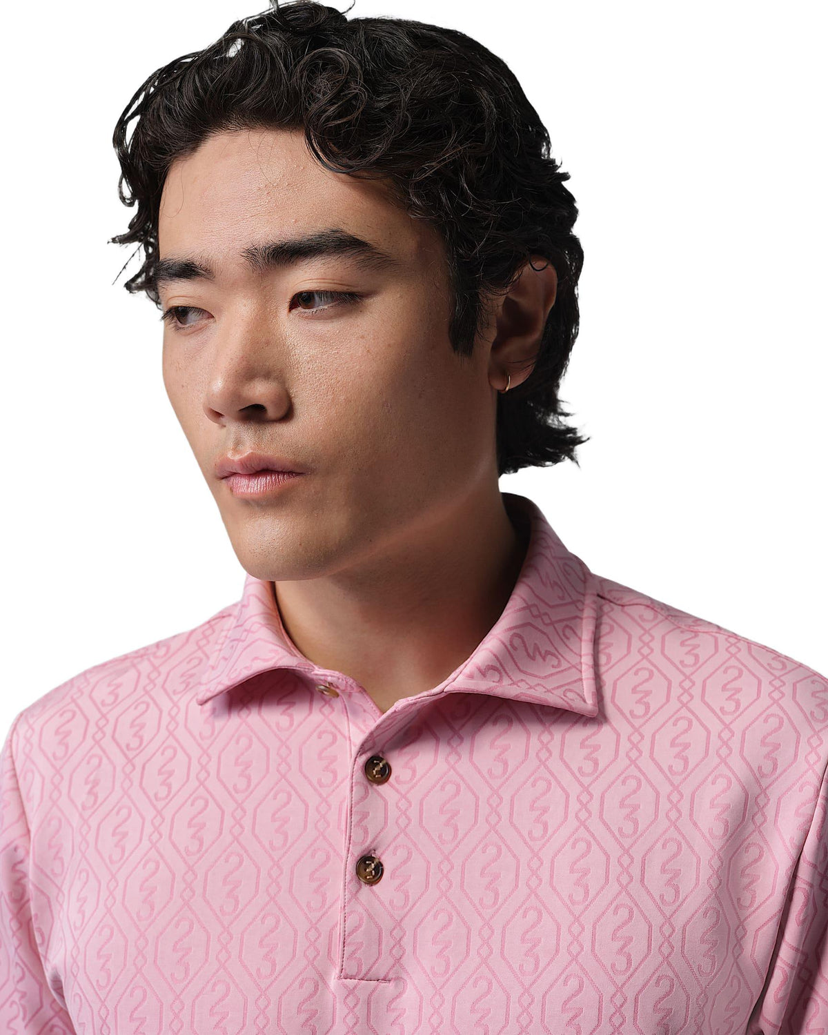 Nike Jordan Sport Men's Golf Jacquard Polo - Elemental Pink