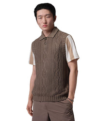 Nike Jordan Sport Men's Golf Sweater Vest - Olive Grey