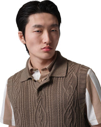 Nike Jordan Sport Men's Golf Sweater Vest - Olive Grey
