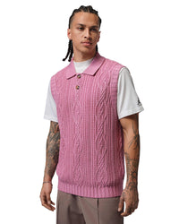 Nike Jordan Sport Men's Golf Sweater Vest - Elemental Pink