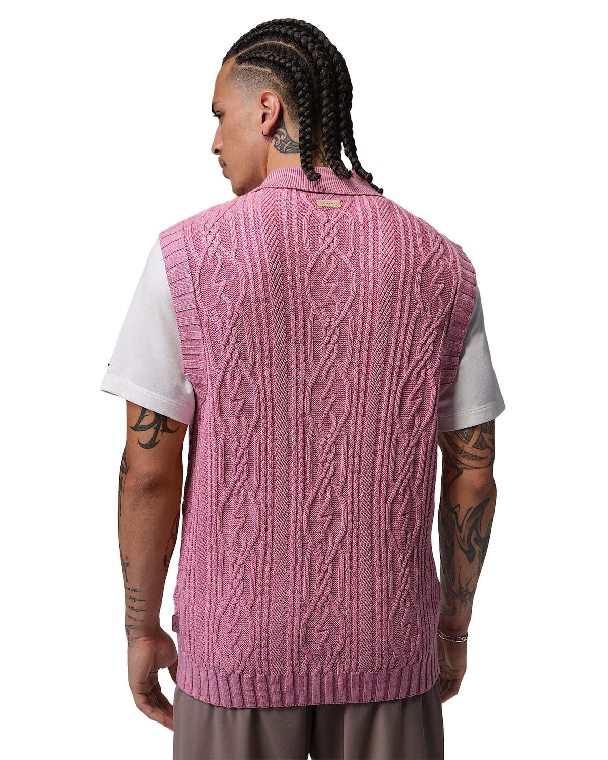 Nike Jordan Sport Men's Golf Sweater Vest - Elemental Pink