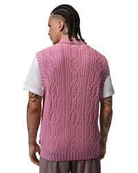 Nike Jordan Sport Men's Golf Sweater Vest - Elemental Pink