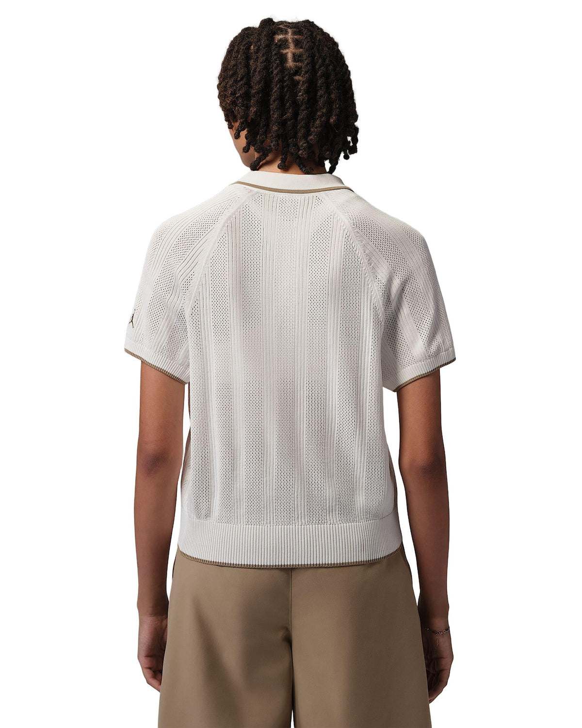Nike Jordan Sport Women's Golf Knit Polo - Sail / Khaki