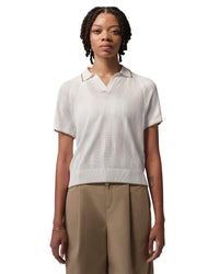 Nike Jordan Sport Women's Golf Knit Polo - Sail / Khaki