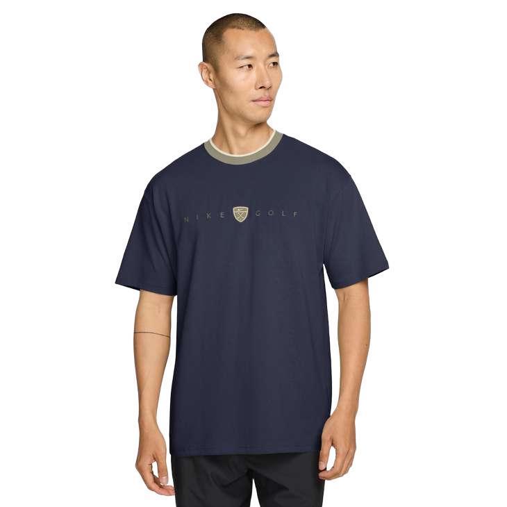 Nike Men's Loose-Fit Golf T-Shirt - College Navy