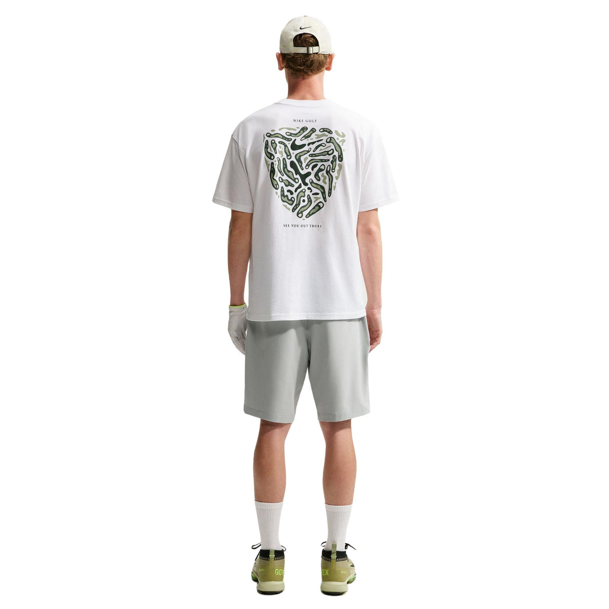 Nike Men's Loose Golf T-Shirt - British Open - White